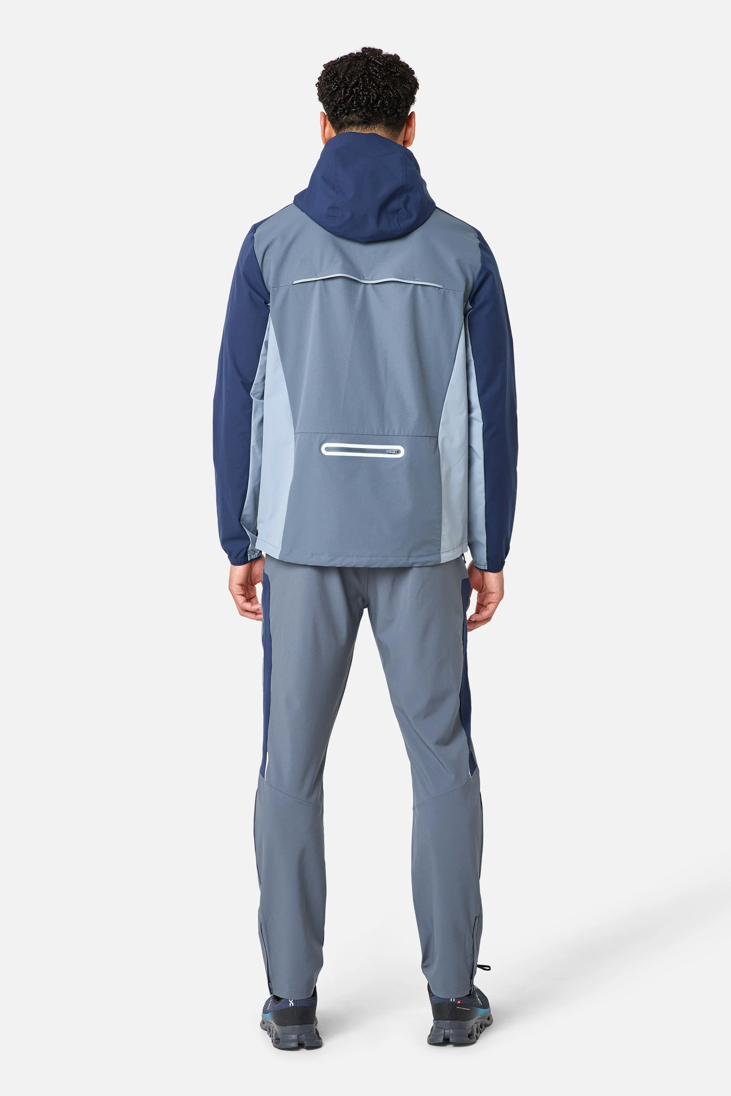 AW25 Triathlon Pant - Storm Grey/Navy Blue - Image 6