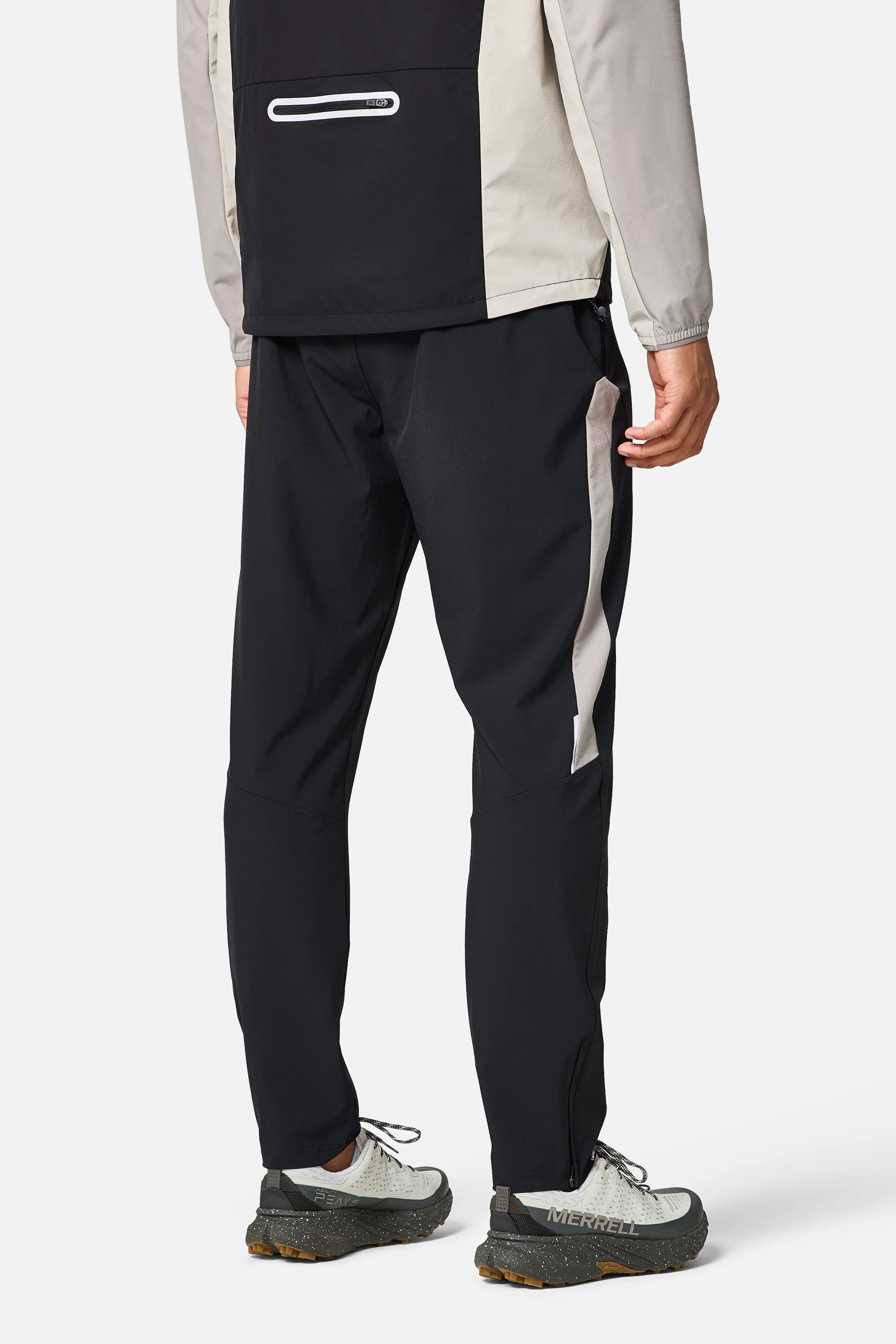 AW25 Triathlon Pant - Black/Pale Taupe - Image 3
