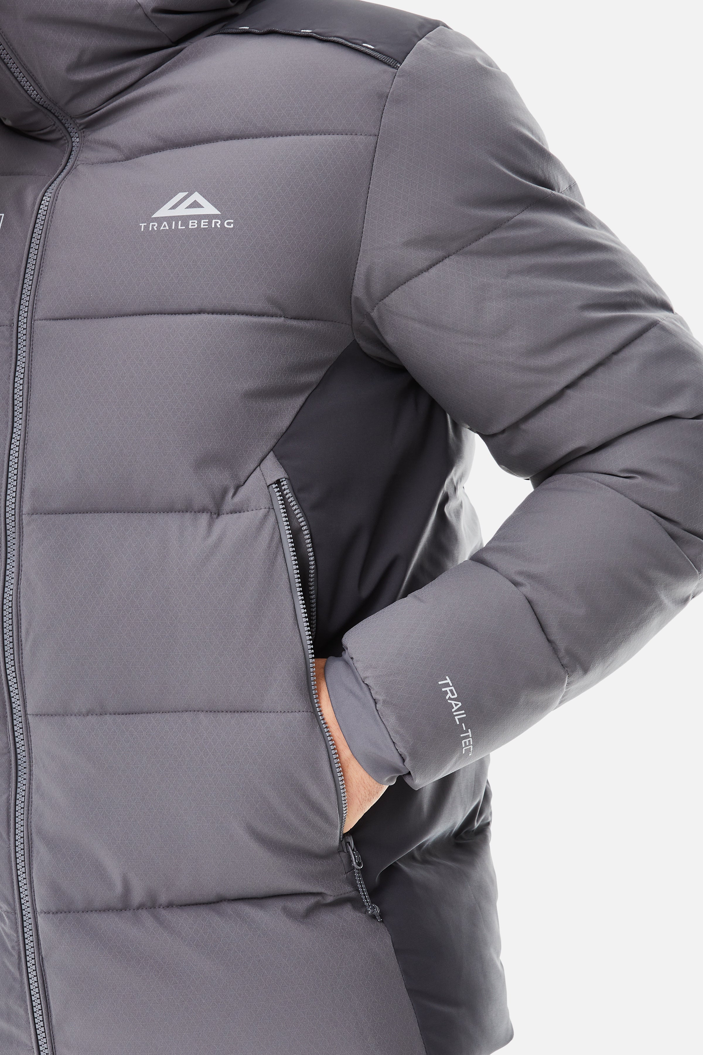 Triathlon 2.0 Insulated Jacket - Urban Smoke/Volcano Grey - Image 8