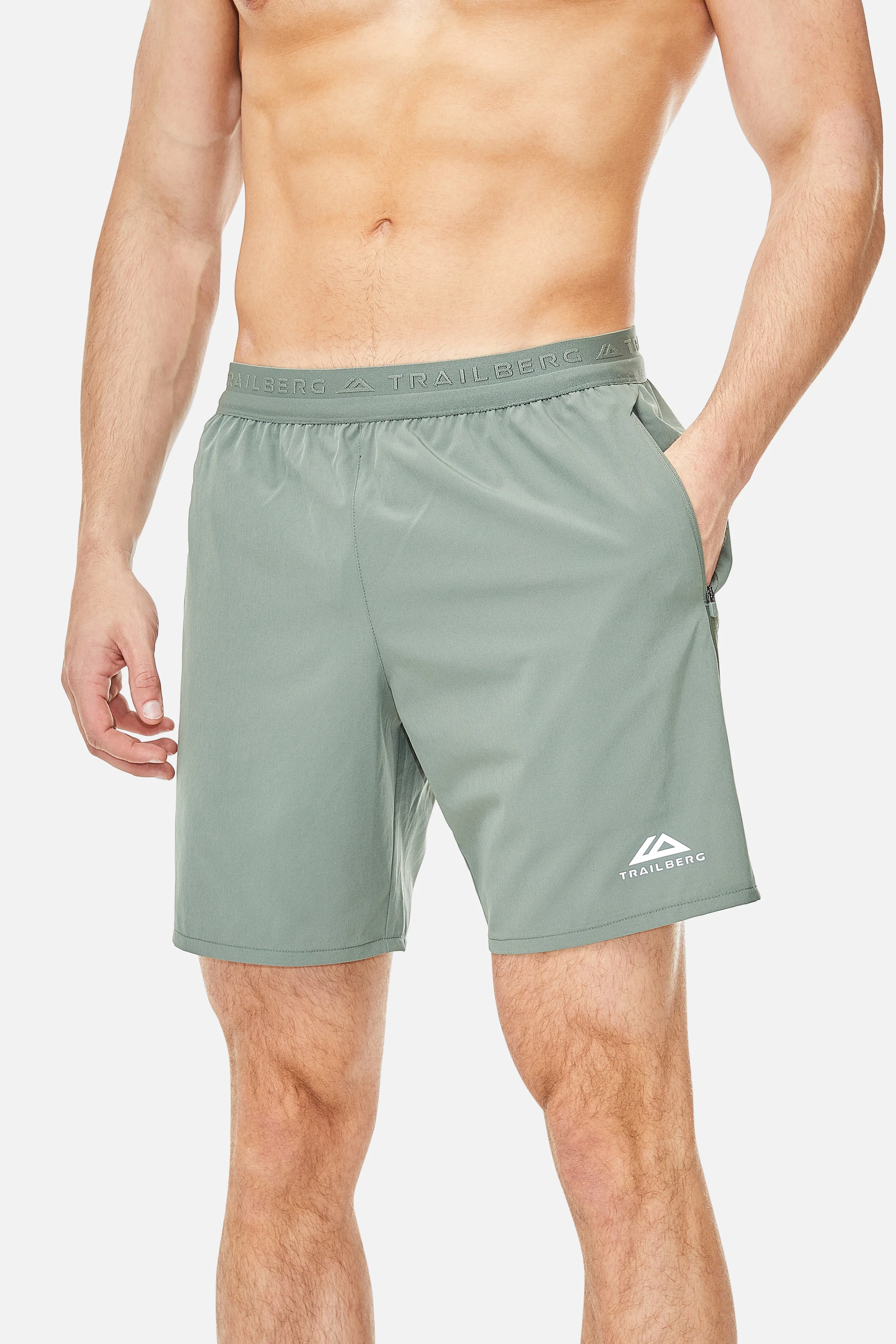Triathlon SS25 Short - Pine Dust/Dark Fern - Image 5