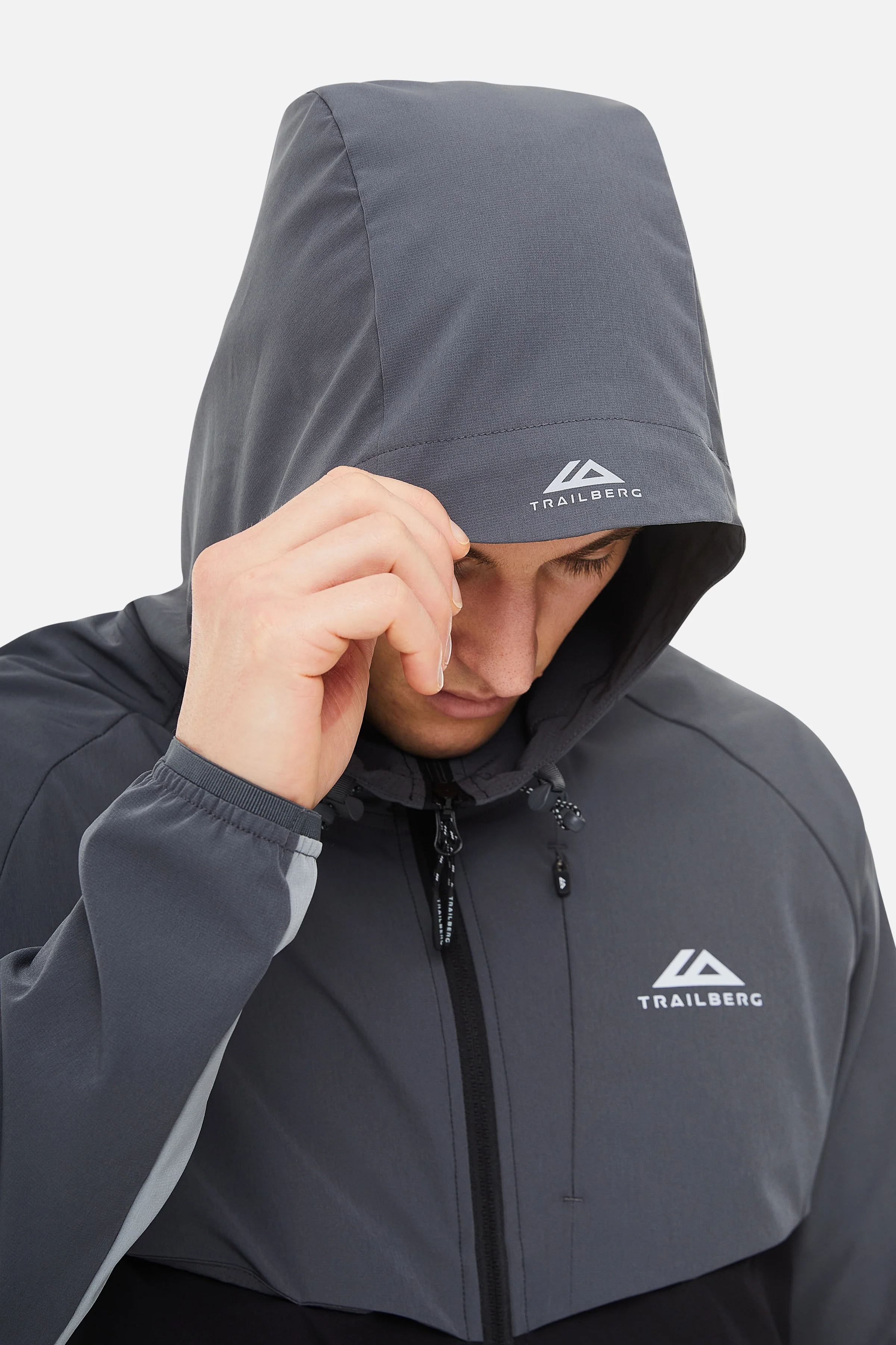 Tricolour 2.0 Hood - Black/Iron Grey/Moon Grey - Image 10