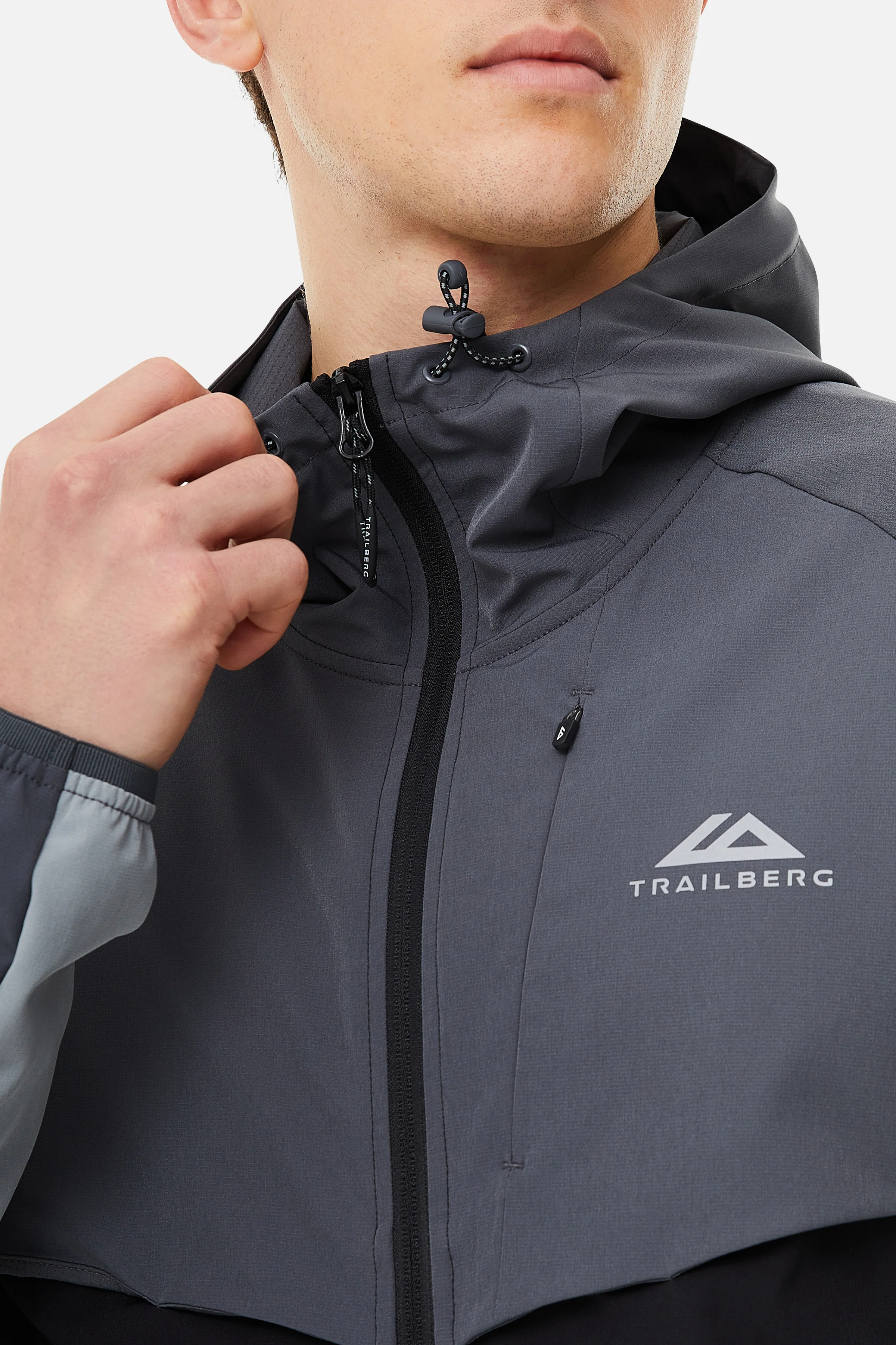 Tricolour 2.0 Hood - Black/Iron Grey/Moon Grey - Image 4