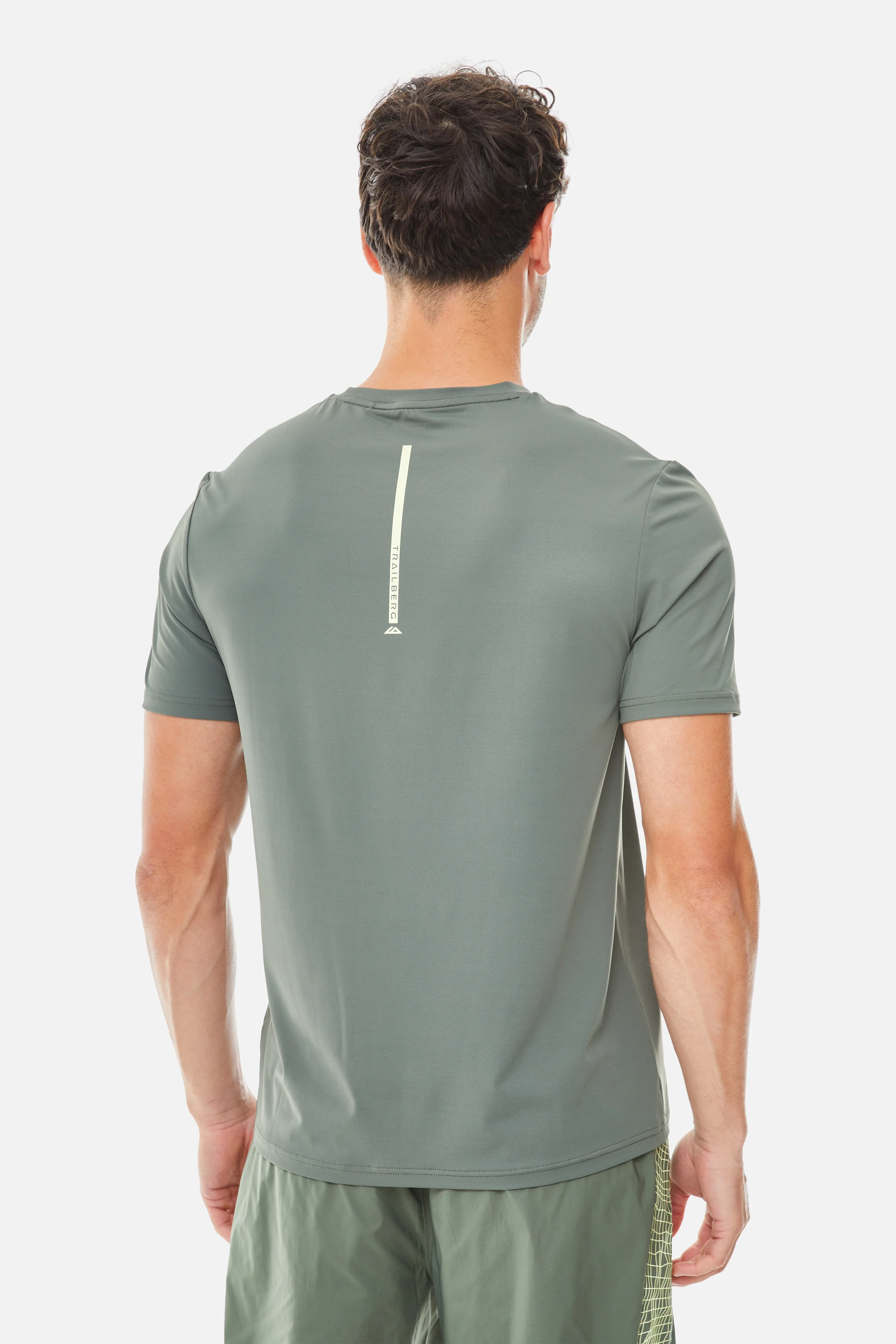 Vantage Tee - Dark Fern/Pale Citrus - Image 2