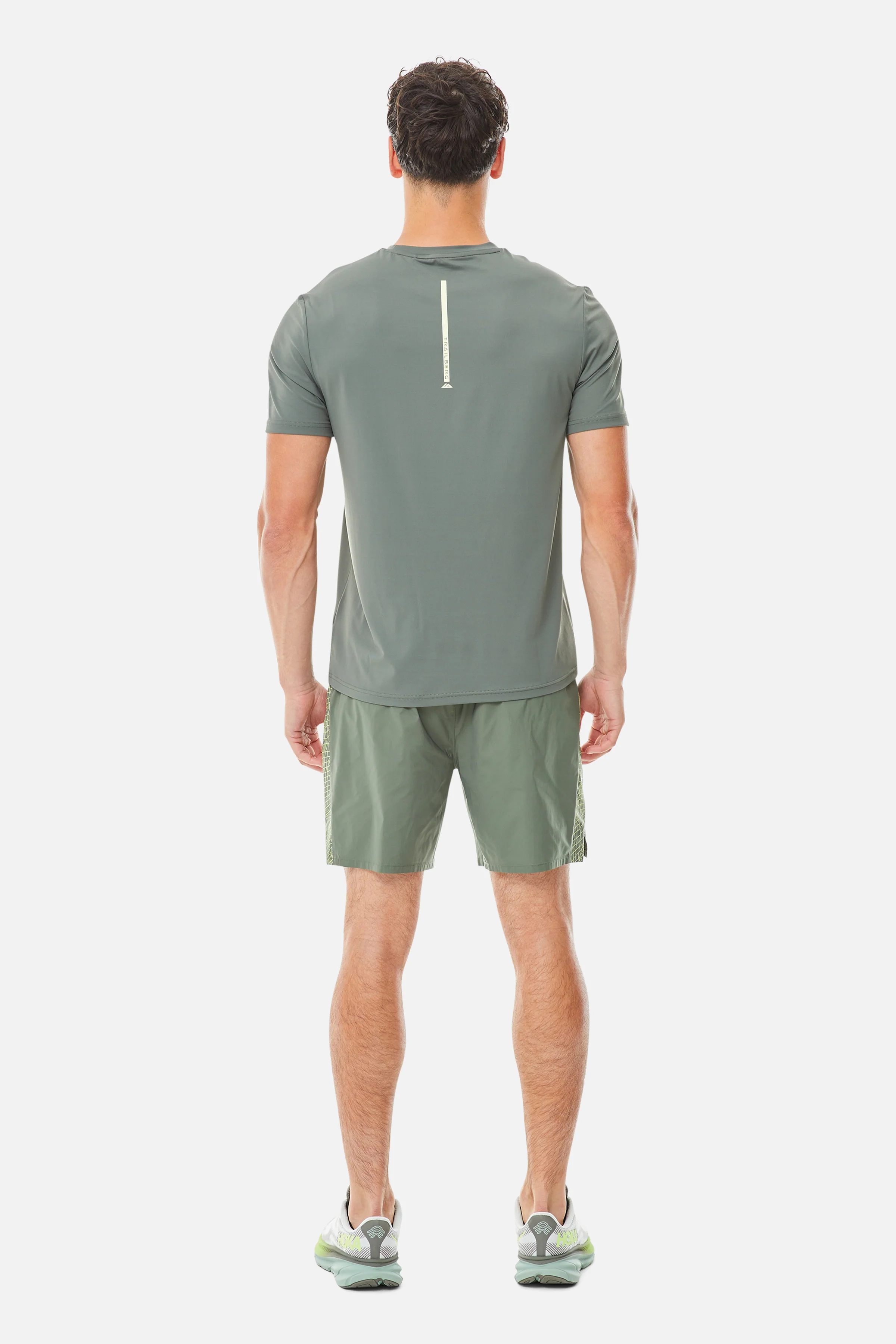 Vantage Tee - Dark Fern/Pale Citrus - Image 6