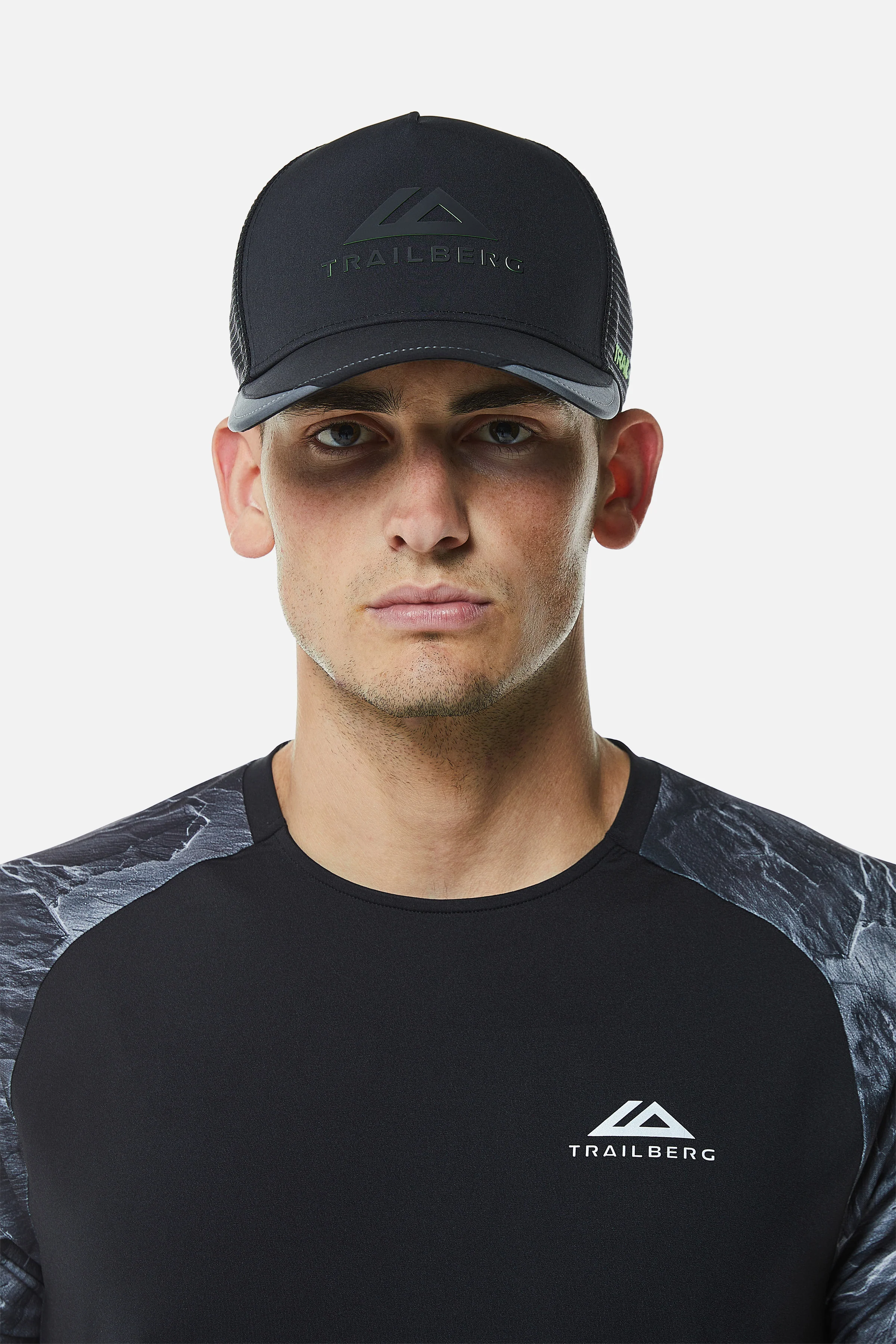 Vertex Obsidian Trucker Cap - Black/Neon Lime - Image 5