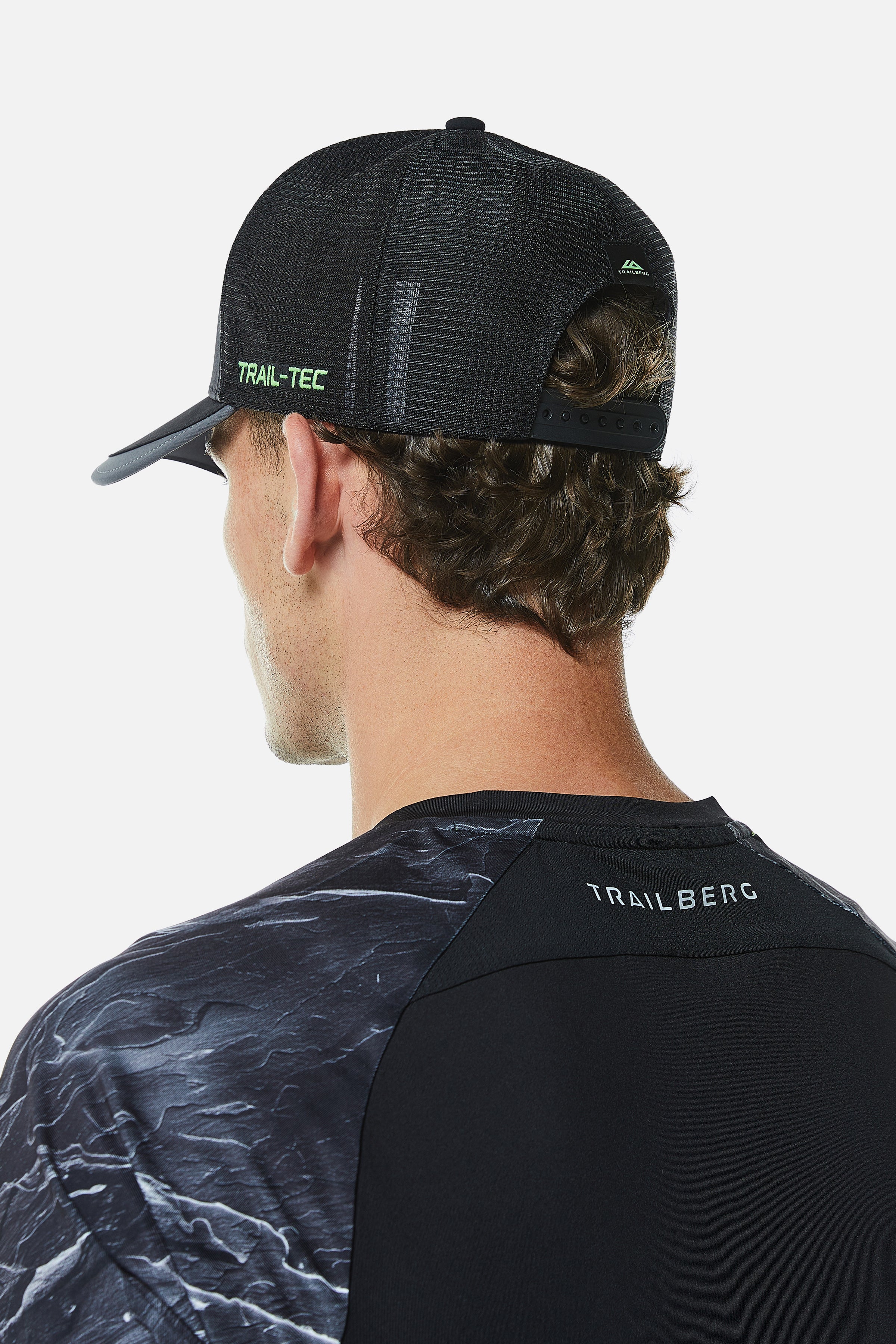 Vertex Obsidian Trucker Cap - Black/Neon Lime - Image 7