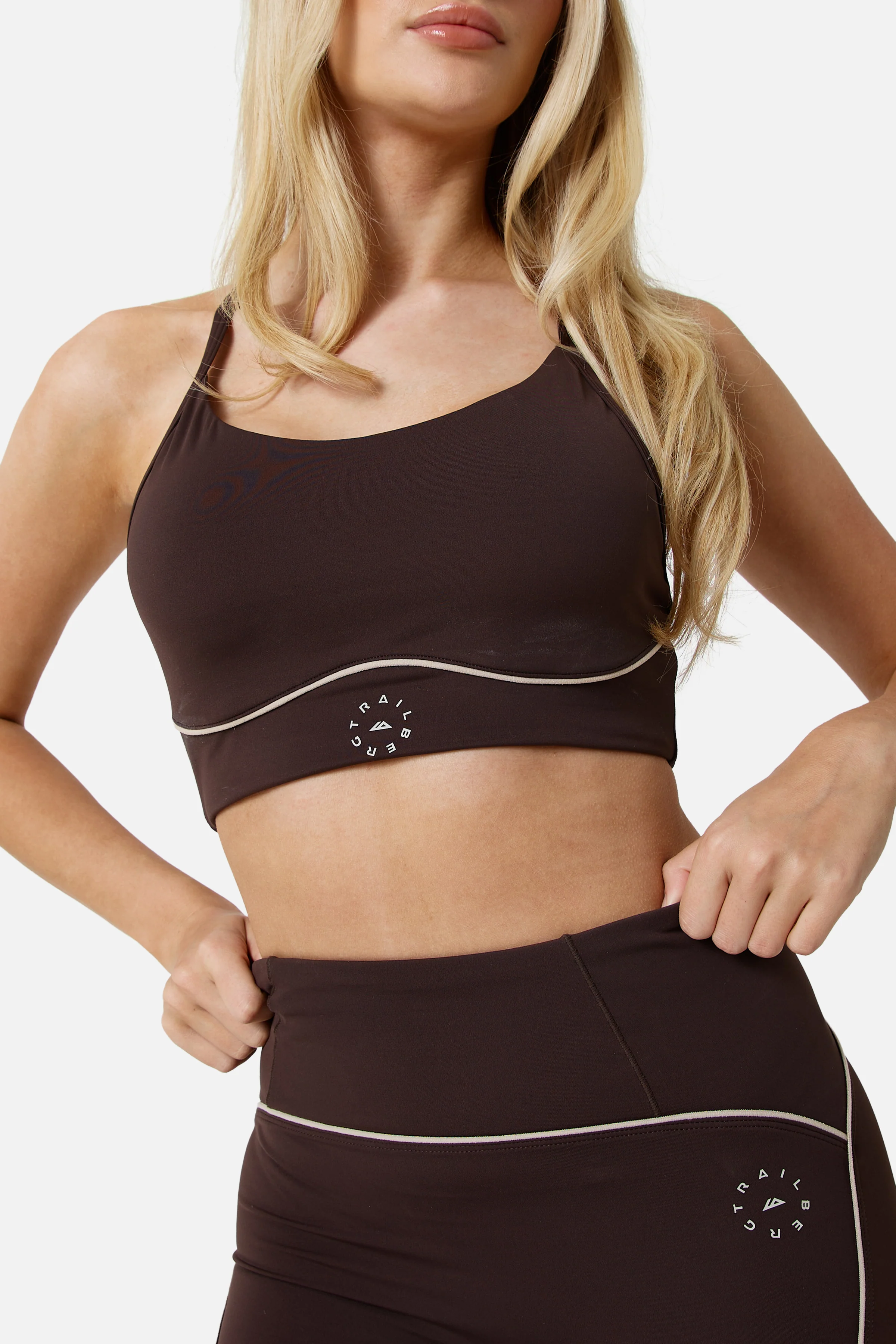 Womens Drift Bra and Short Set - Bitter Chocolate - Image 6