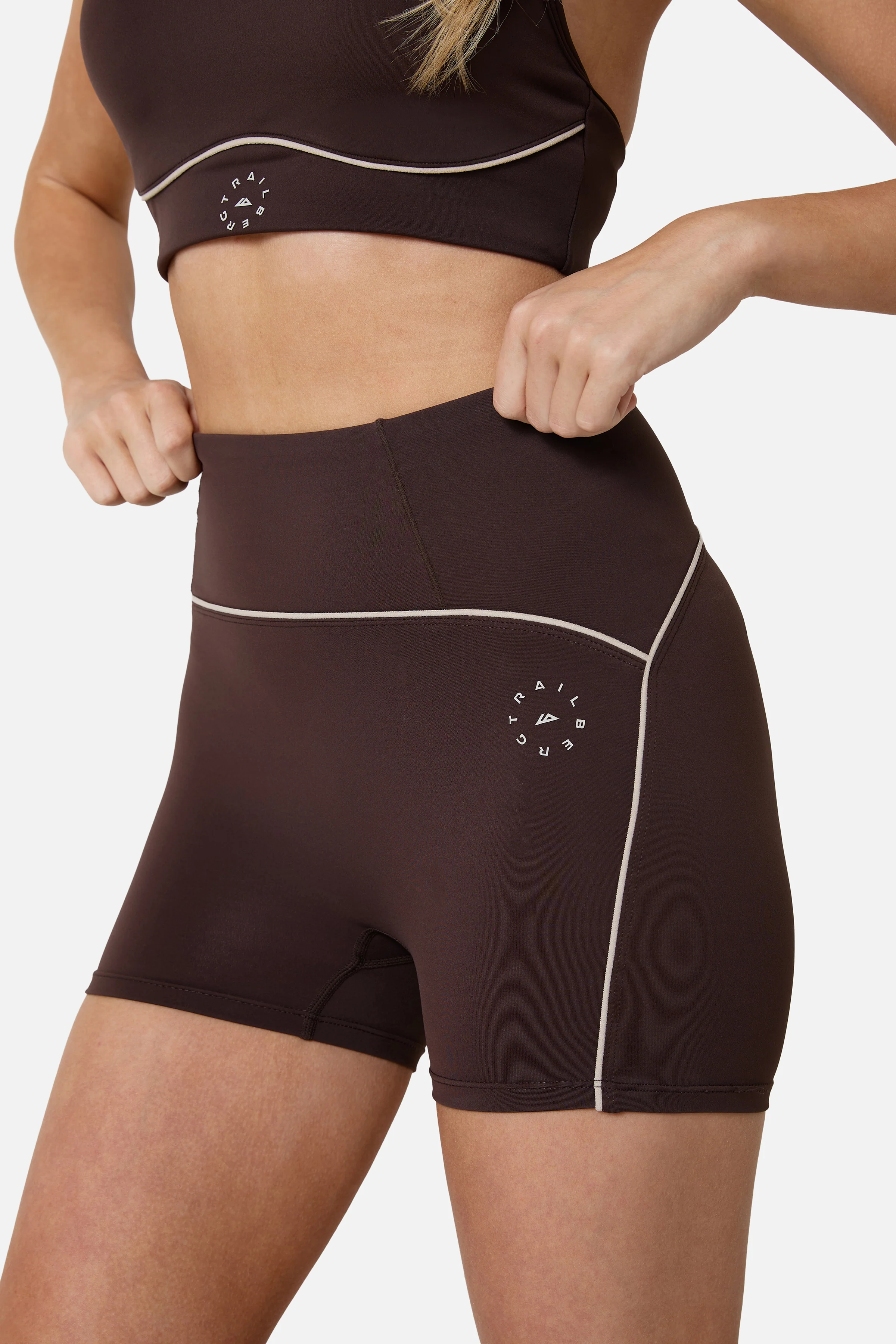 Womens Drift Bra and Short Set - Bitter Chocolate - Image 7