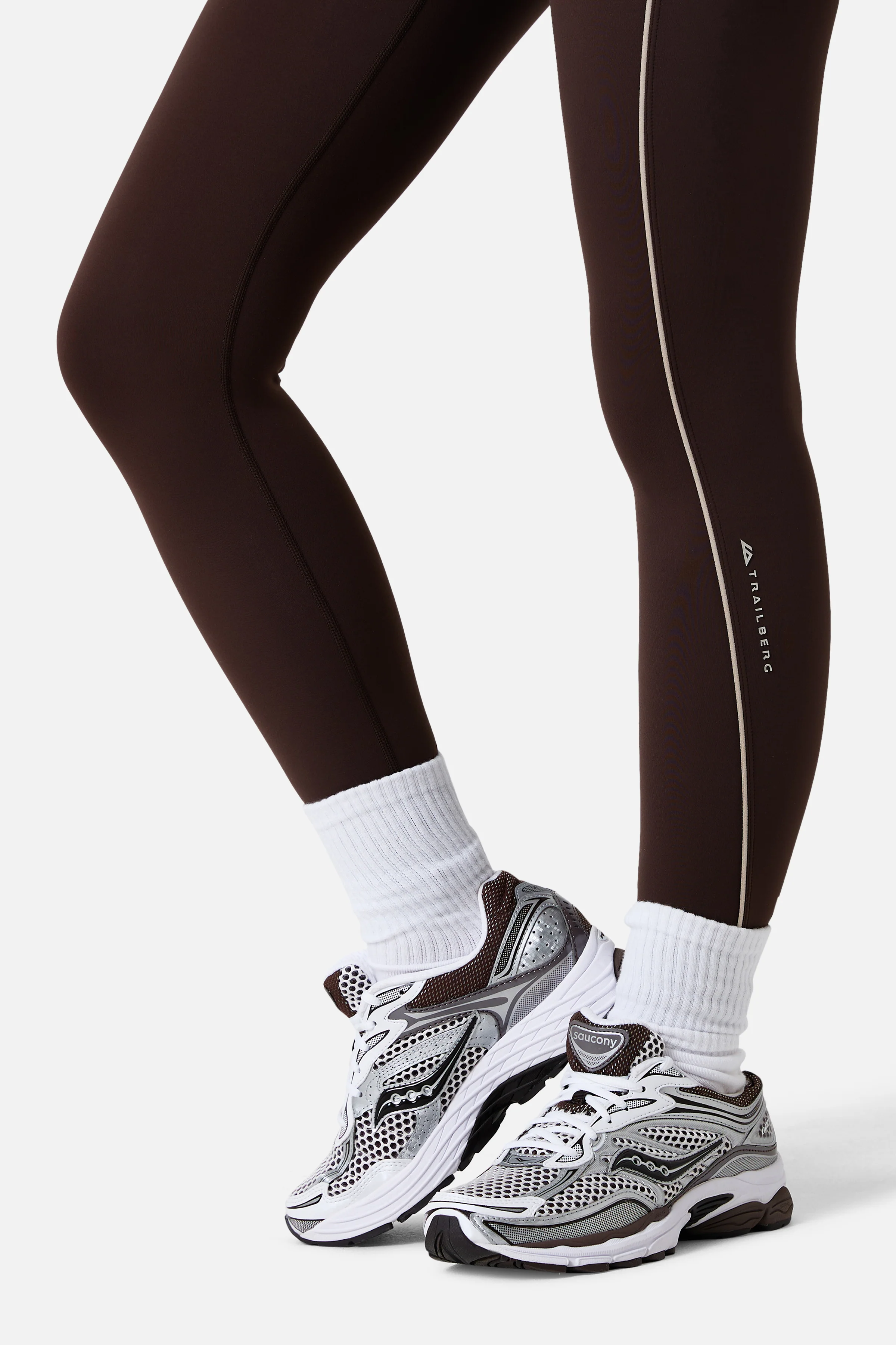 Womens Drift Legging - Bitter Chocolate - Image 7