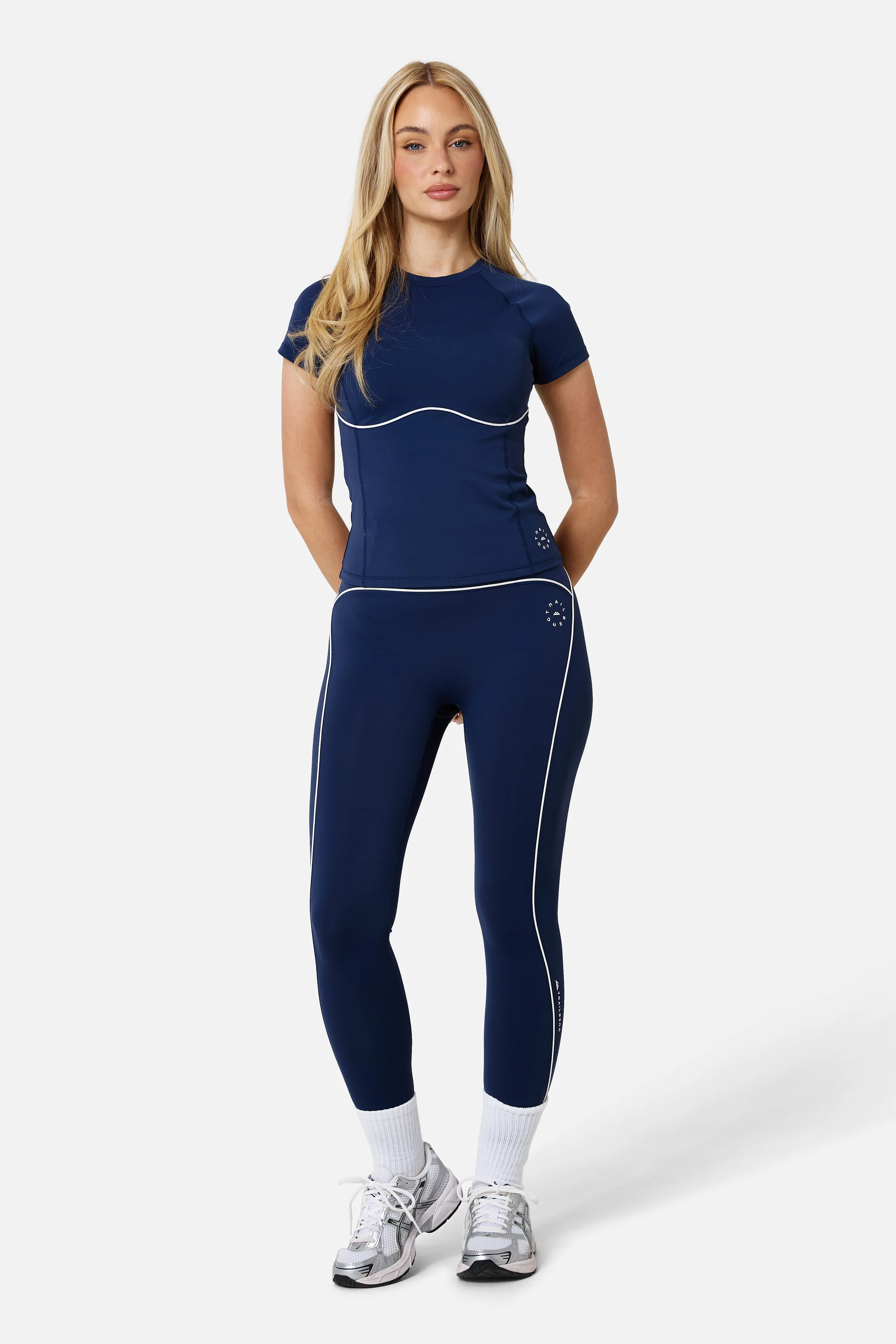 Womens Drift Tee - Indigo Blue - Image 8