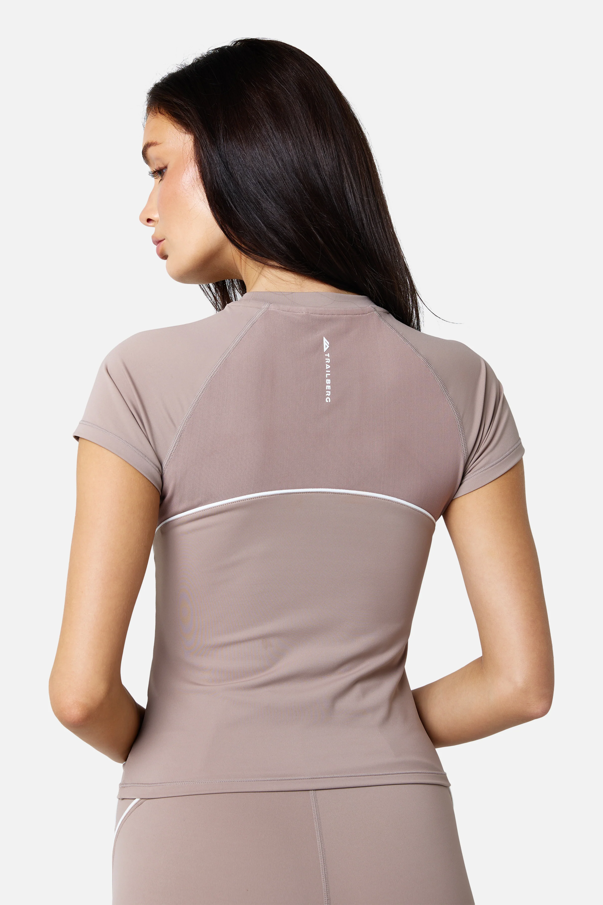 Womens Drift Tee - Dusty Mauve - Image 3