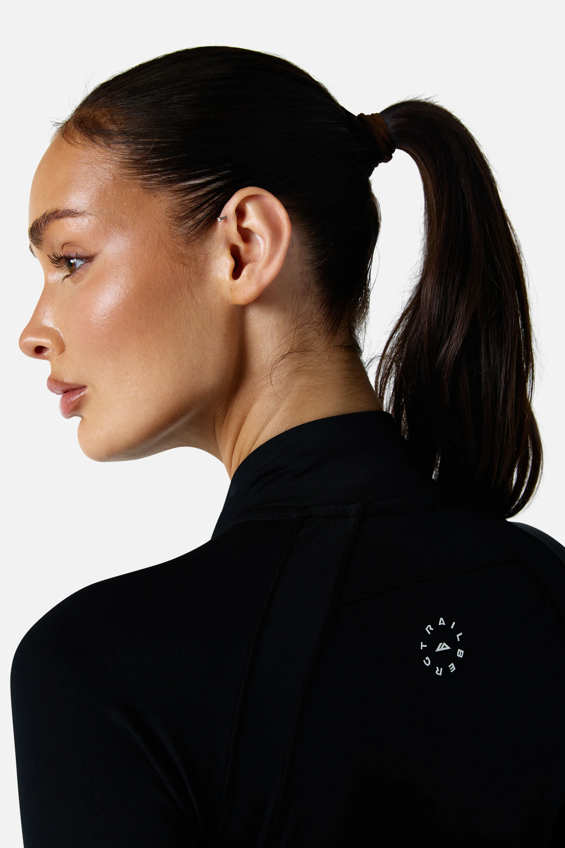 Womens Sculpt Core Track Jacket - Black - Image 5