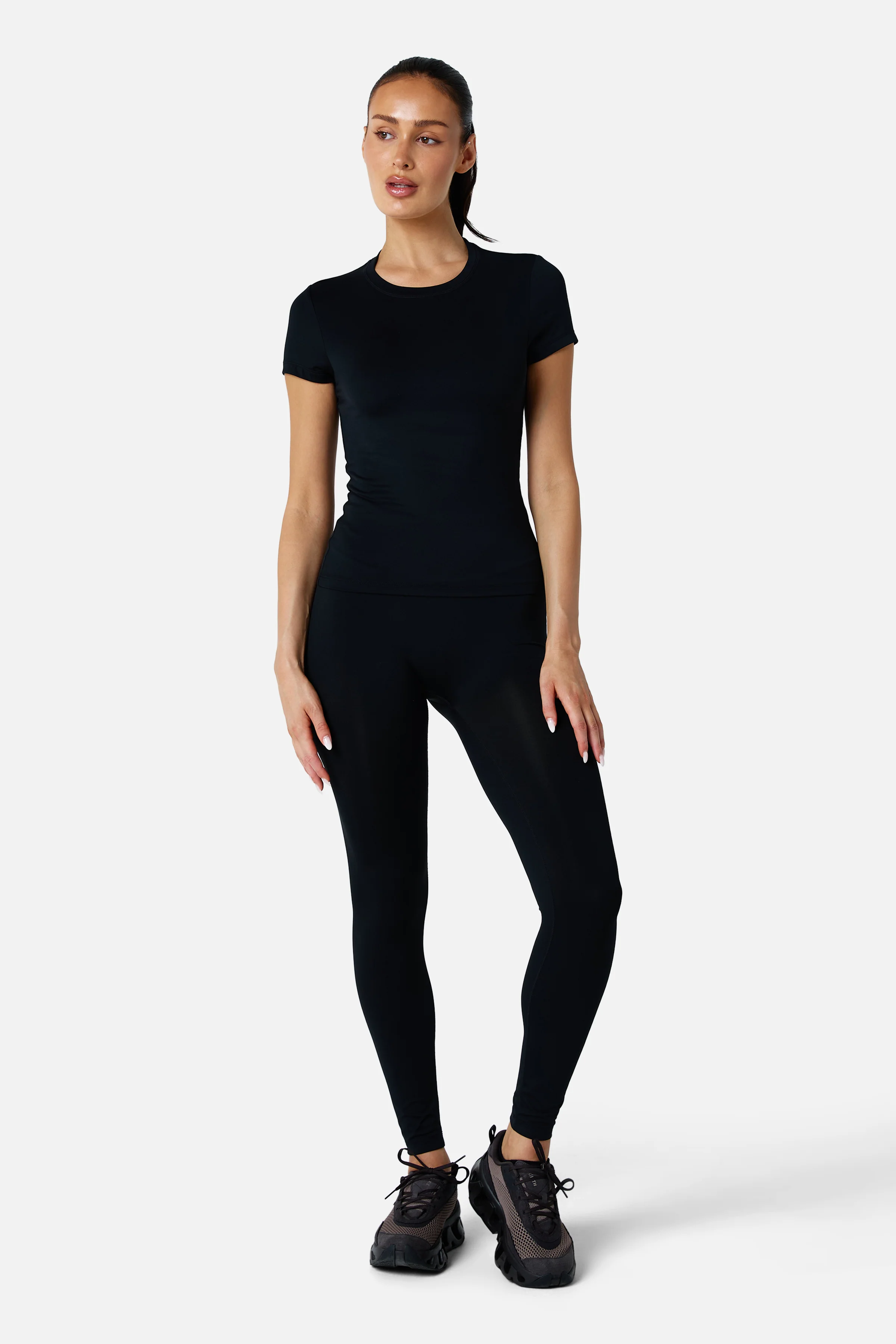 Womens Sculpt Core Legging - Black - Image 6