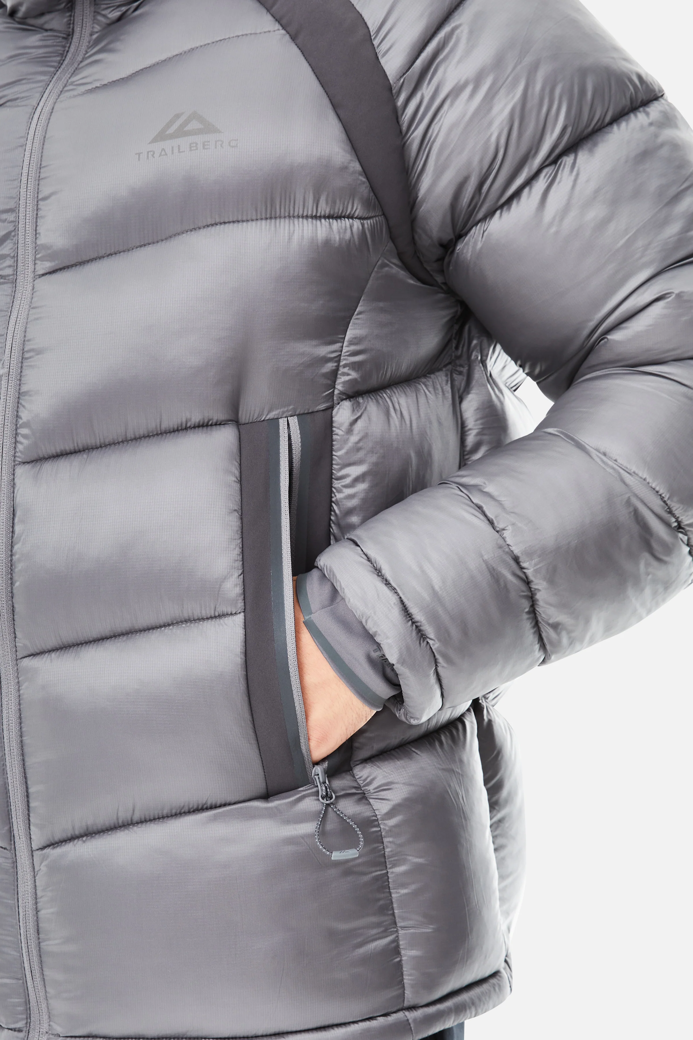 Zermat Insulated Jacket - Urban Smoke/Ink Grey - Image 8