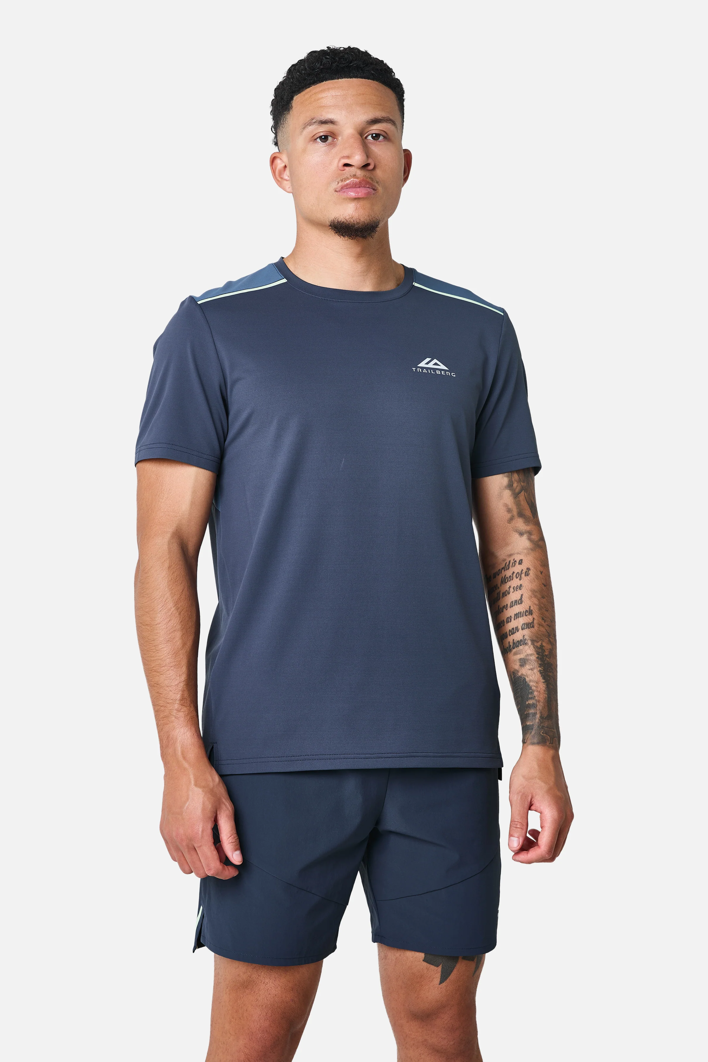 Zone Tee - Storm Blue/Breeze - Image 2
