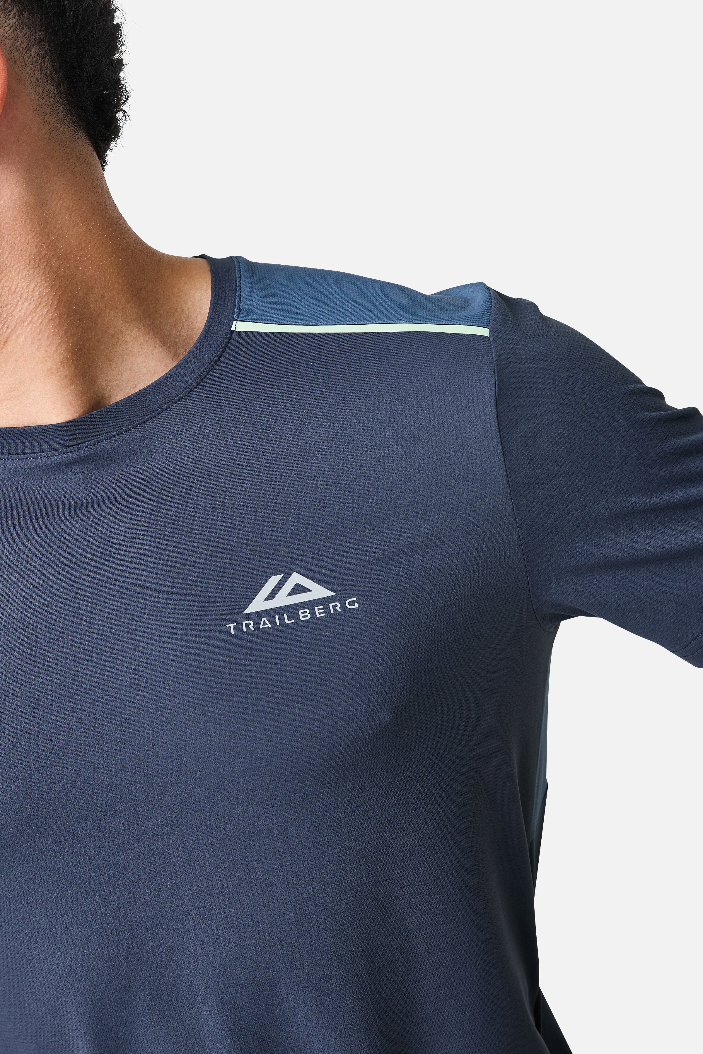 Zone Tee - Storm Blue/Breeze - Image 3