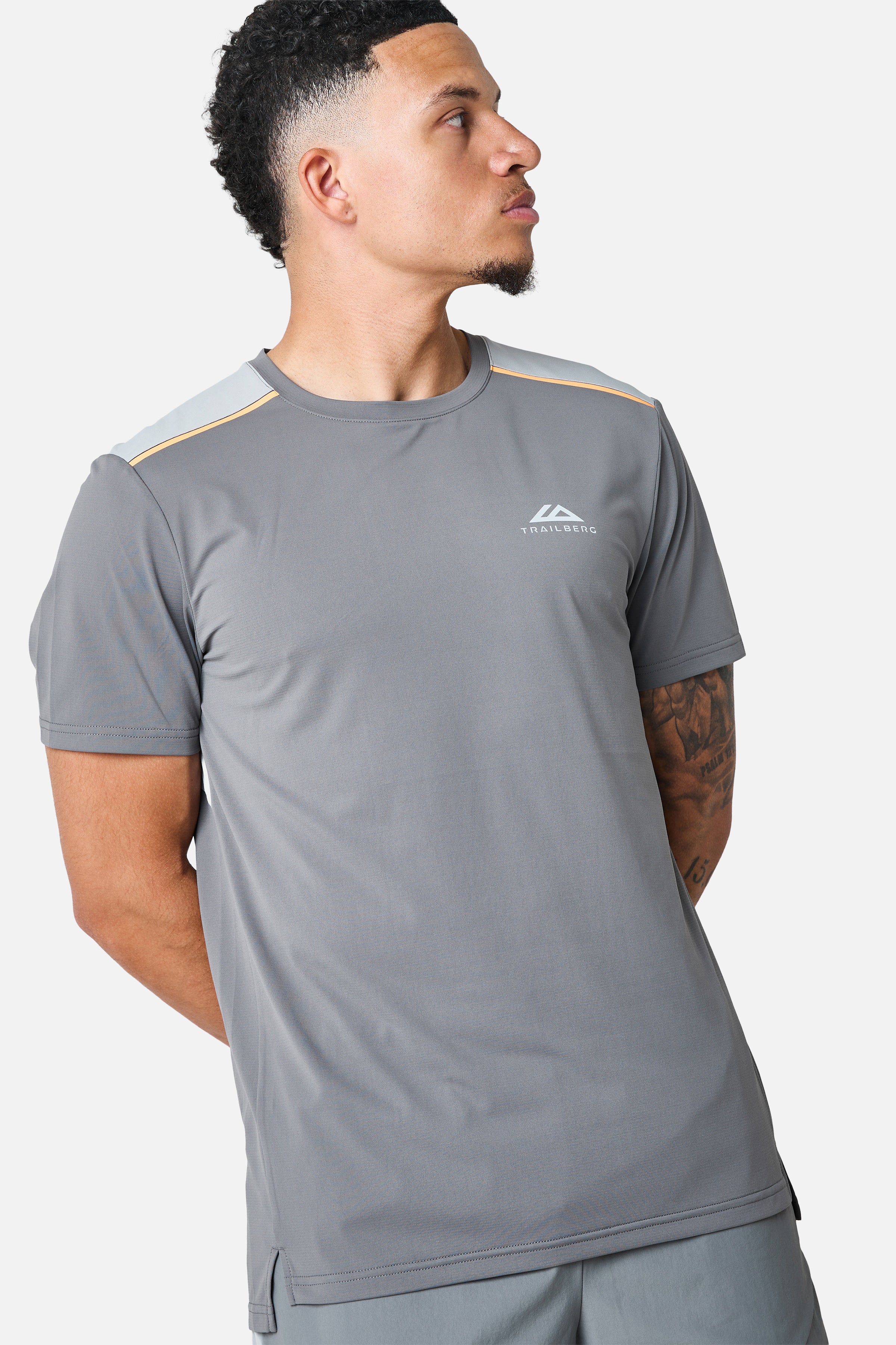 Zone Tee - Nightfall Grey/Lunar Grey - Image 7
